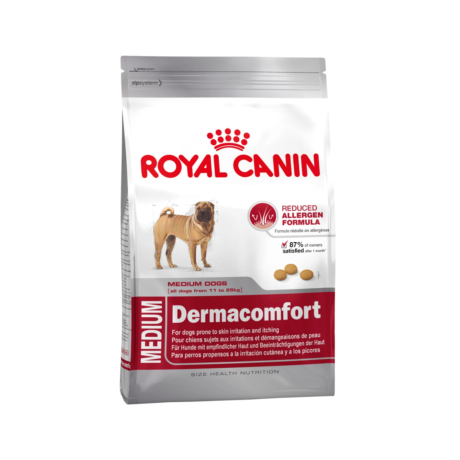 Royal Canin Medium Dermacomfort - Hondenvoer 13 Royal Canin Medium Dermacomfort - Hondenvoer - Afbeelding 11