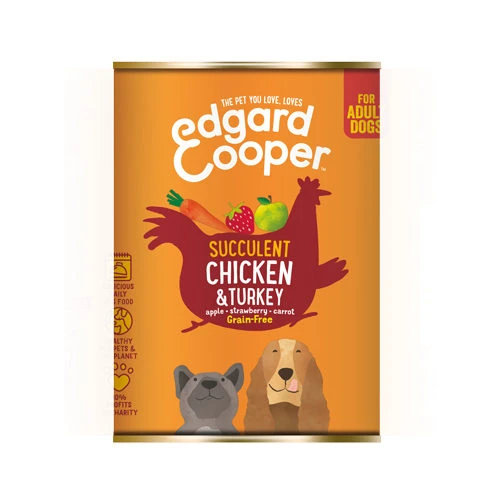 Edgard & Cooper Adult - Kip & Kalkoen - Blik 3 Edgard & Cooper Adult - Kip & Kalkoen - Blik