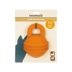 Beeztees Sumo Play Kettlebell - Oranje -Nieuwe Pootjes beeztees sumo play kettlebell oranje 176560 2000 none
