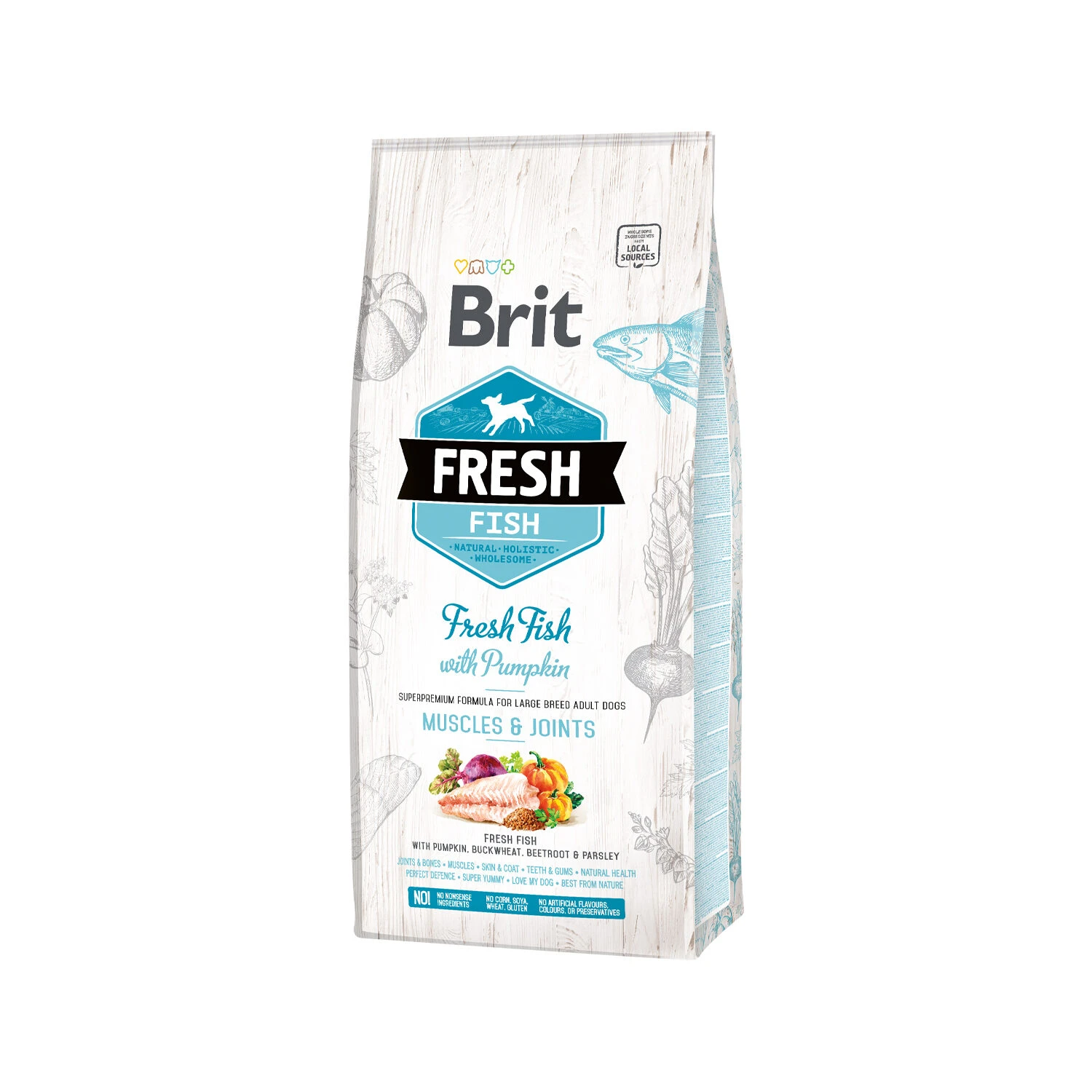 Brit Fresh Fish With Pumpkin - Adult Large 7 Brit Fresh Fish With Pumpkin - Adult Large - Afbeelding 5