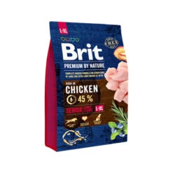 Brit Premium By Nature - Senior -Nieuwe Pootjes brit premium by nature senior 201731 0500 none
