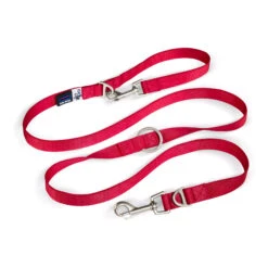 Curli Adjustable Leash Nylon 16 Curli Adjustable Leash Nylon -Nieuwe Pootjes curli adjustable leash nylon 200 x 2 cm rood 135009 2000 none