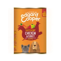 Edgard & Cooper Adult - Kip & Kalkoen - Blik 17 Edgard & Cooper Adult - Kip & Kalkoen - Blik -Nieuwe Pootjes edgard cooper adult kip kalkoen blik 113570 0500 none