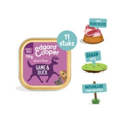 Edgard & Cooper Adult - Wild & Eend - Kuipje -Nieuwe Pootjes edgard cooper adult wild eend kuipje 173263 1000 none