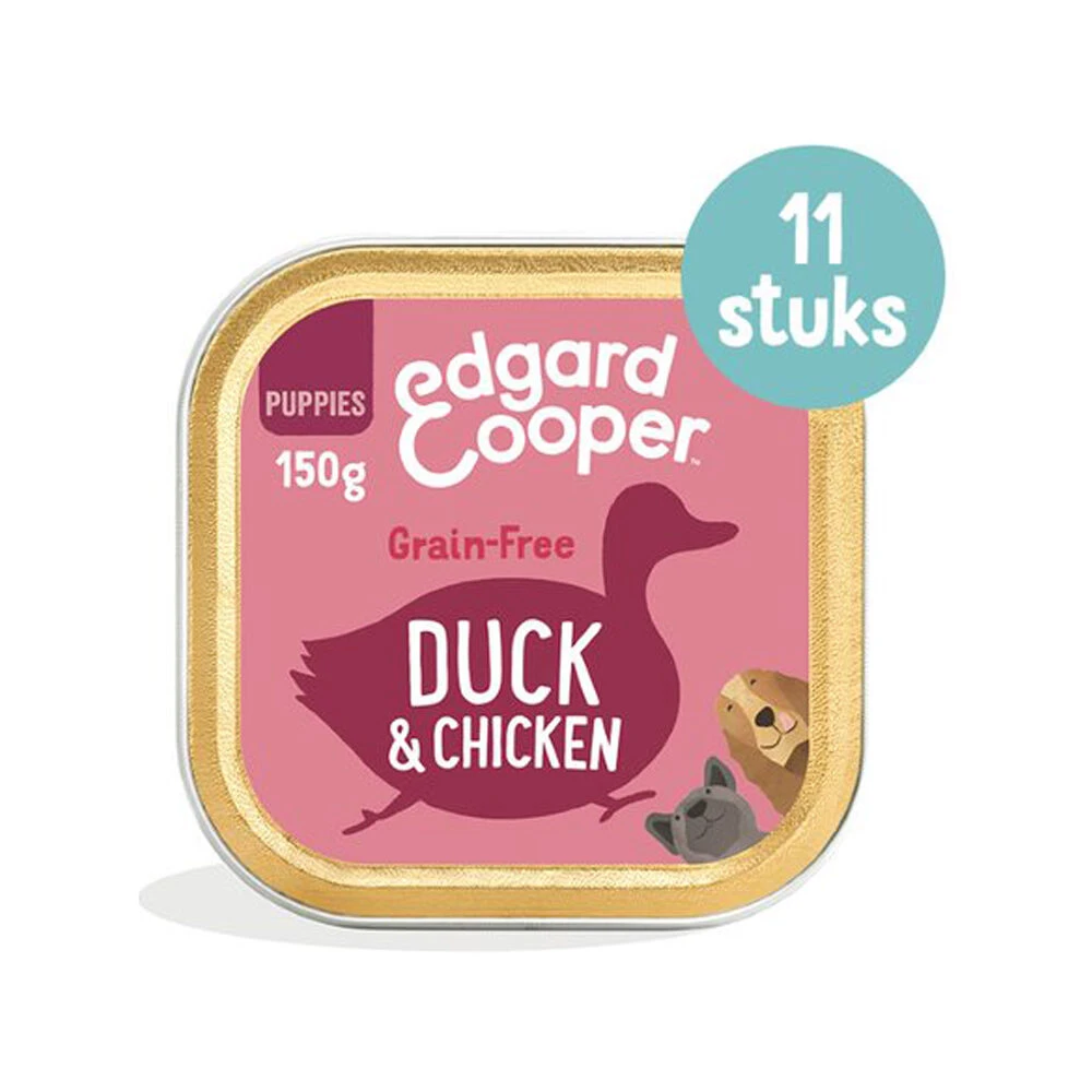 Edgard & Cooper Puppy - Eend & Kip - Kuipje 5 Edgard & Cooper Puppy - Eend & Kip - Kuipje - Afbeelding 3