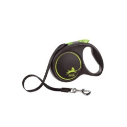 Flexi Rollijn Design -Nieuwe Pootjes flexi rollijn design zwart groen m 103323 1000 none 7