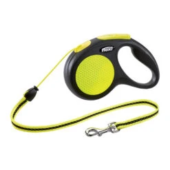 Flexi Rollijn New Neon - Cord Leash -Nieuwe Pootjes flexi rollijn new neon cord 100795 0500 none