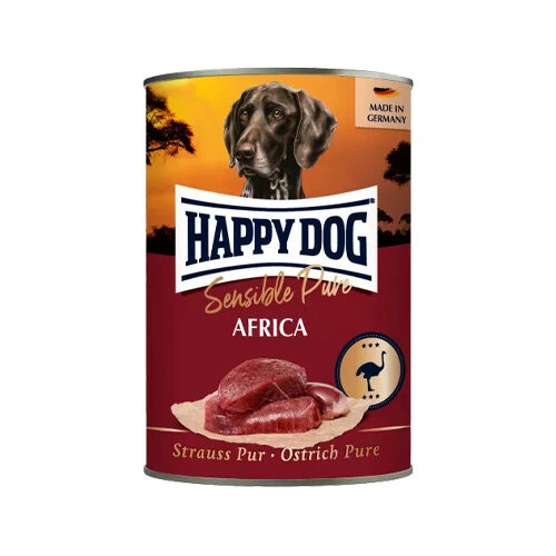 Happy Dog Sensible Pure Africa (voorheen Happy Dog Strauß Pur) 4 Happy Dog Sensible Pure Africa (voorheen Happy Dog Strauß Pur) - Afbeelding 2