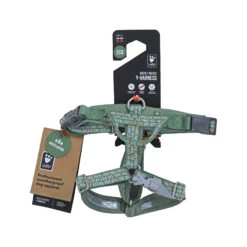 Hurtta Razzle Dazzle Y-Harness - Hedge -Nieuwe Pootjes hurtta razzle dazzle harness hedge 5565 cm 112420 2000 none