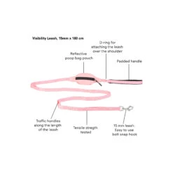 PAIKKA Visibility Leash -Nieuwe Pootjes paikka visibility leash 217820 2000 none