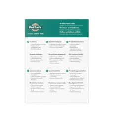 PetSafe Anti-Blafhalsband -Nieuwe Pootjes petsafe anti blafhalsband 208112 0500 none