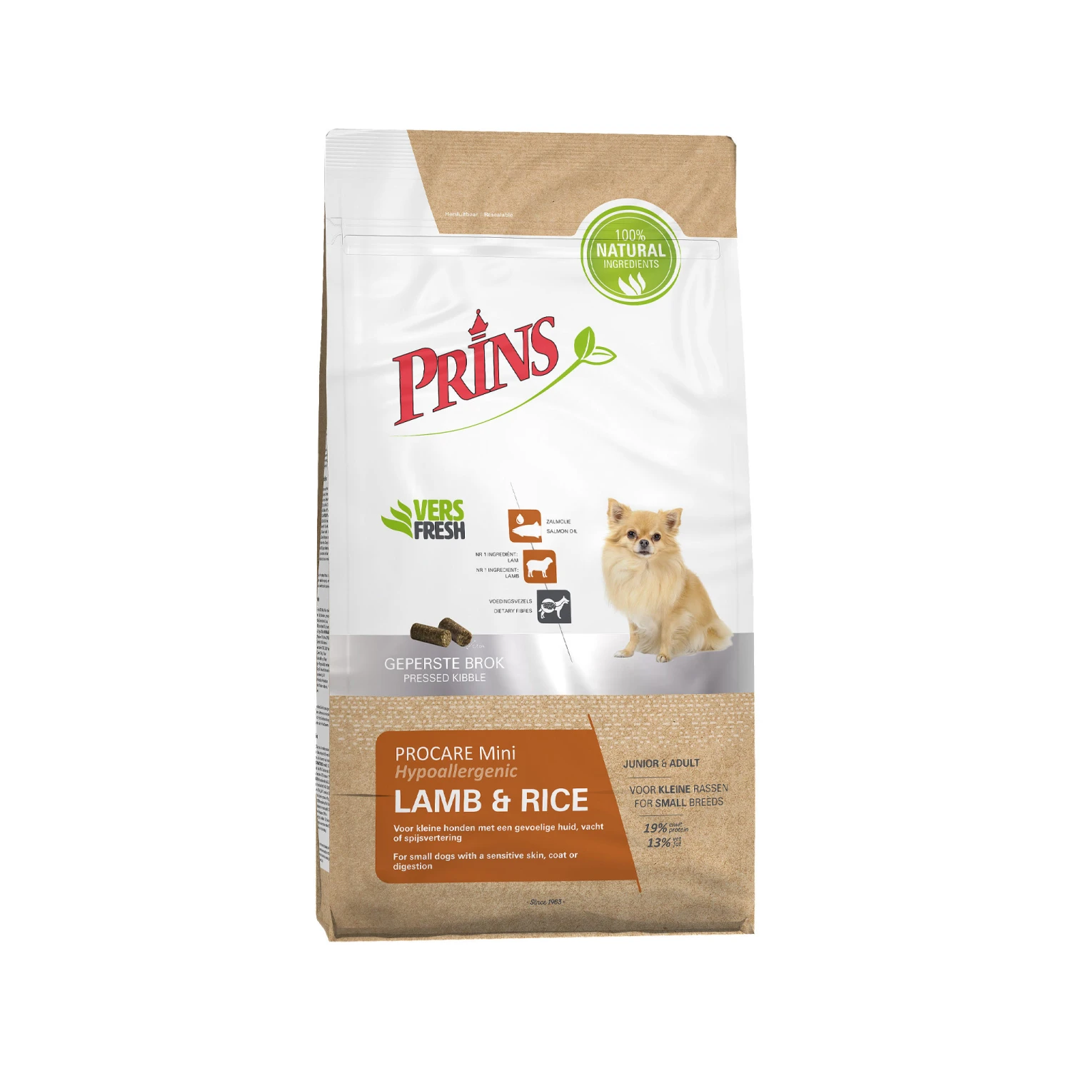 Prins ProCare Mini Lamb & Rice Hypoallergenic 5 Prins ProCare Mini Lamb & Rice Hypoallergenic - Afbeelding 3