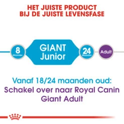 Royal Canin Giant Junior - Hondenvoer 13 Royal Canin Giant Junior - Hondenvoer -Nieuwe Pootjes royal canin giant junior 118203 2000 none
