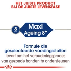 Royal Canin Maxi Ageing 8+ - Hondenvoer -Nieuwe Pootjes royal canin maxi ageing 8 hondenvoer 144848 1000 none