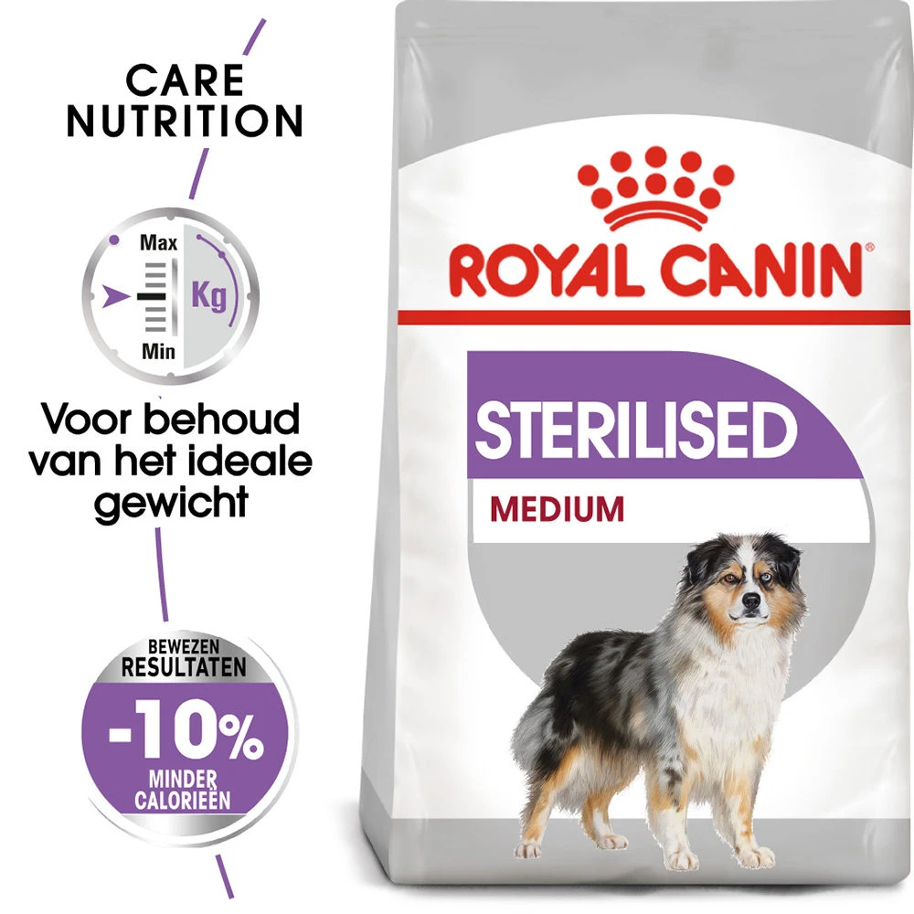 Royal Canin Medium Sterilised - Hondenvoer 6 Royal Canin Medium Sterilised - Hondenvoer - Afbeelding 4