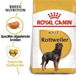 Royal Canin Rottweiler Adult - Hondenvoer -Nieuwe Pootjes royal canin rottweiler adult hondenvoer 139996 1000 none