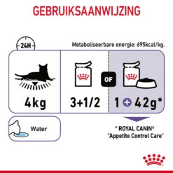 Royal Canin Appetite Control Care In Gravy 24 Royal Canin Appetite Control Care In Gravy -Nieuwe Pootjes ufRRV7vZpG1adCPGDTWi1aUHtqln0U metaUkMtQ2FyZS1BcHBldGl0ZS1Db250cm9sLUdyYXZ5LmpwZw