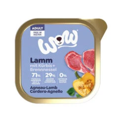 WOW! Adult Hondenvoer - Kuipje -Nieuwe Pootjes wow adult hondenvoer kuipje 208472 0500 none