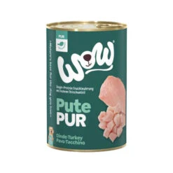 WOW! PUUR 100% Hondenvoer - Blik -Nieuwe Pootjes wow puur 100 hondenvoer blik 208679 0500 none